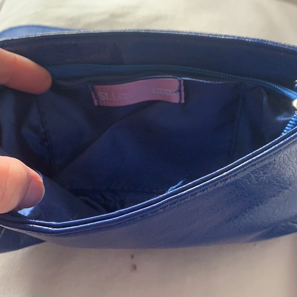 Blue St. Laura Studded Clutch - Picture 8 of 8